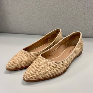 Treasure and Bond - Tan Raffia Flats
